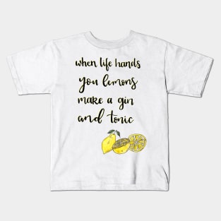 Gin and Tonic Kids T-Shirt